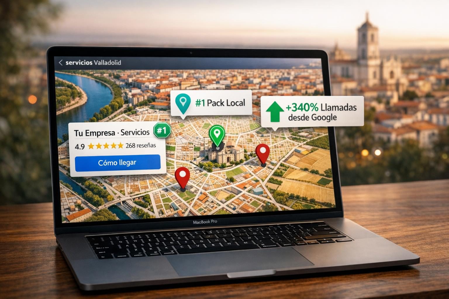 SEO Local en Valladolid — Top 3 Google Maps Pack Local para tu negocio en Valladolid