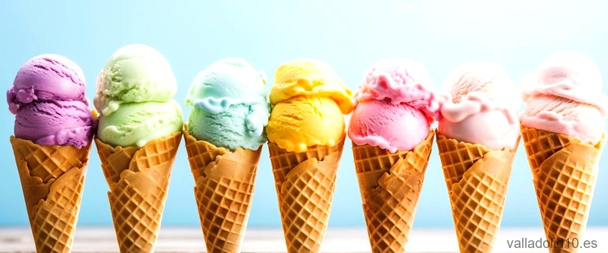 Las 10 mejores heladerías de Valladolid